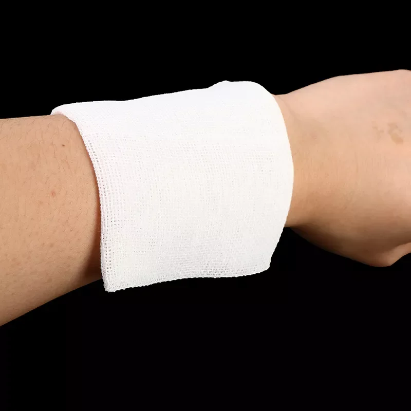 

Gauze Pad Cotton First Aid Waterproof Wound Dressing Sterile Medical Gauze Pad Wound Care Supplies