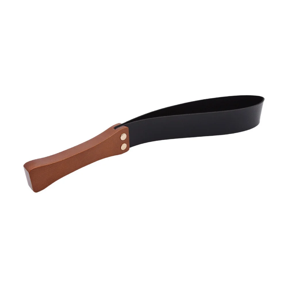 

Horse Nails Practical Paddle Wooden Handle Tool Training Crop House Riding Supplies Accessories Adult-