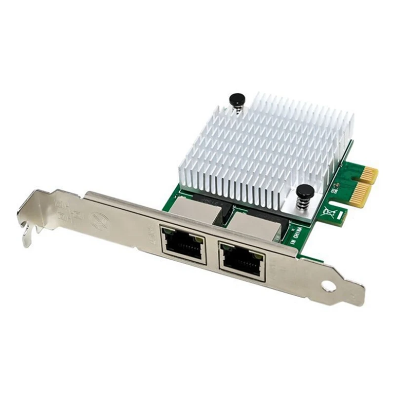 2 порта RJ45 Pcie X1 Dual Gigabit Realtek 8111F + ASM1082E фильтр чипсета PCI-E компьютерная Сетевая карта