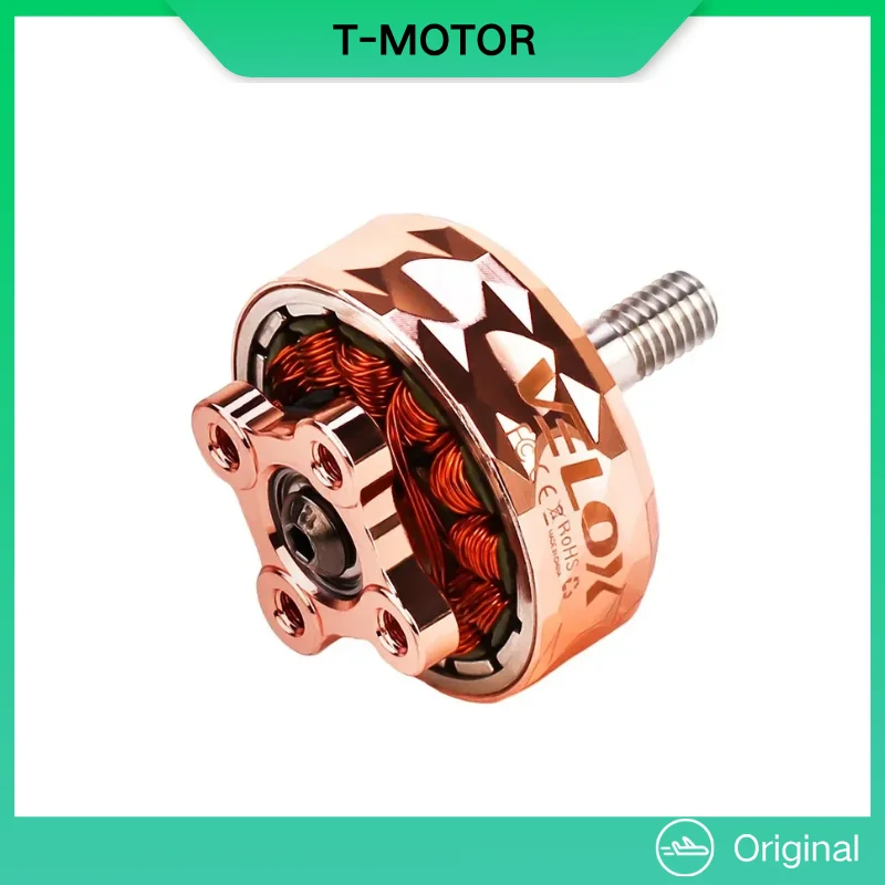 Фото T-Motor Future Flight, новый VELOX VELOCE V2307 V2 1950KV 6S 2550KV 4S, бесщеточный двигатель с валом из титанового сплава/4 мм, 5-дюймовый пропеллер №4