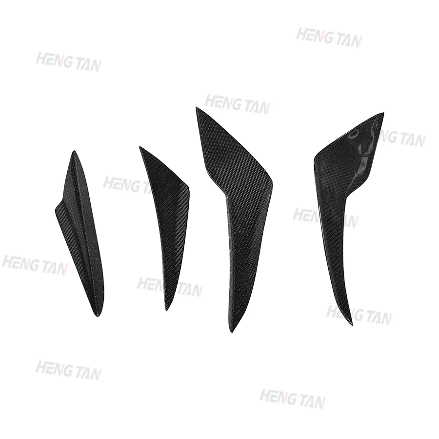 Карбоновые автомобильные передние бамперы боковые разветвители ласты канаты
