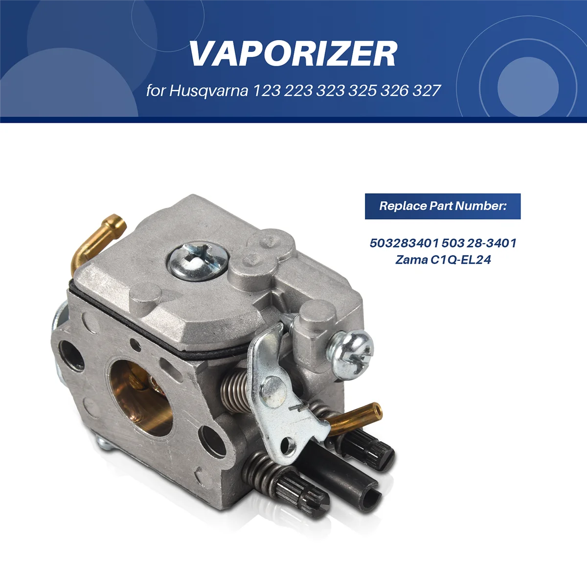 Карбюратор для Husqvarna 123 223 323 325 326 327 детали триммера карбюратора Zama C1Q-El24