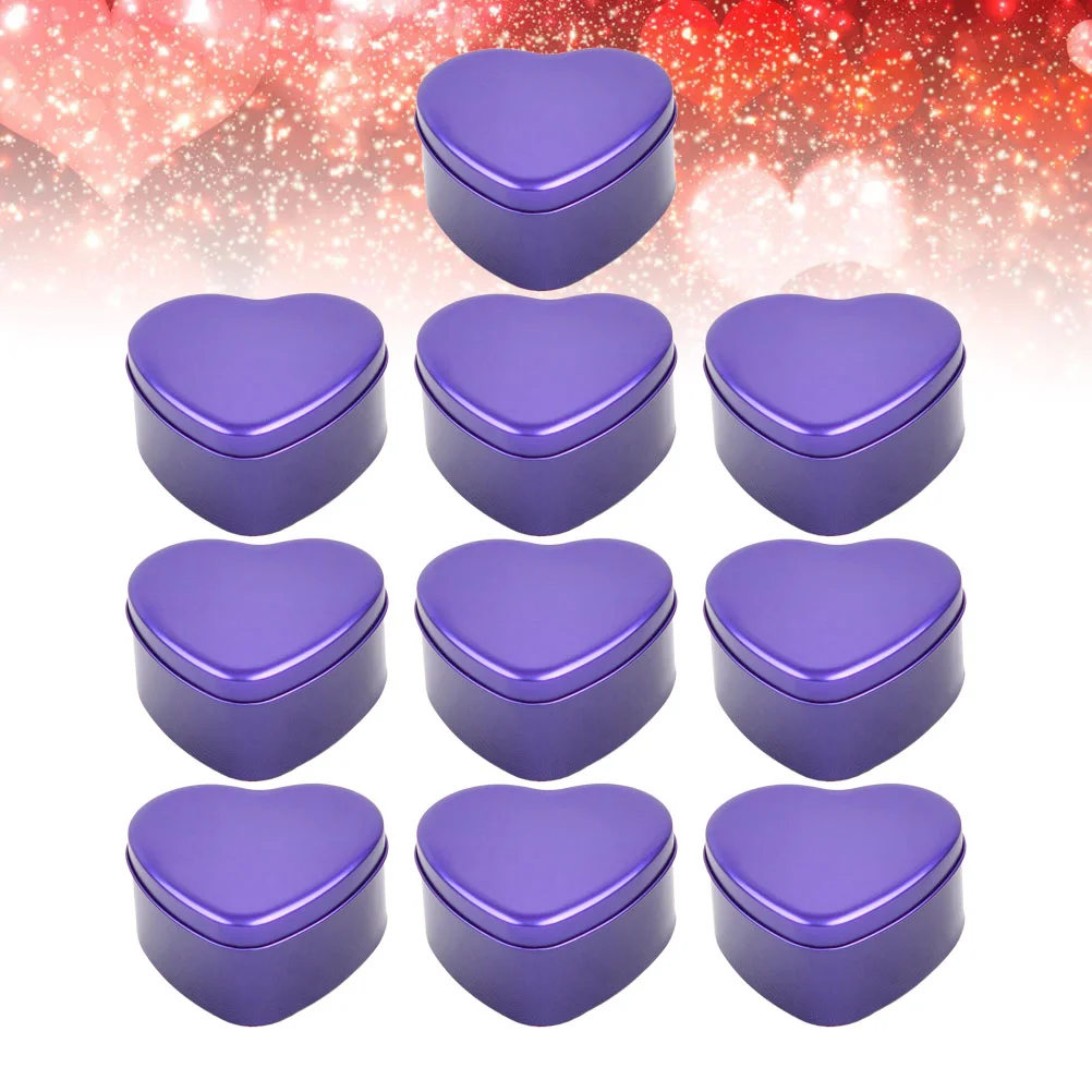 

Box Wedding Tins Heart Candy Gift Tin Cookieboxes Containers Shaped Metal Tinplateemptyparty Wrapping Making Treat Mini Jar Oz