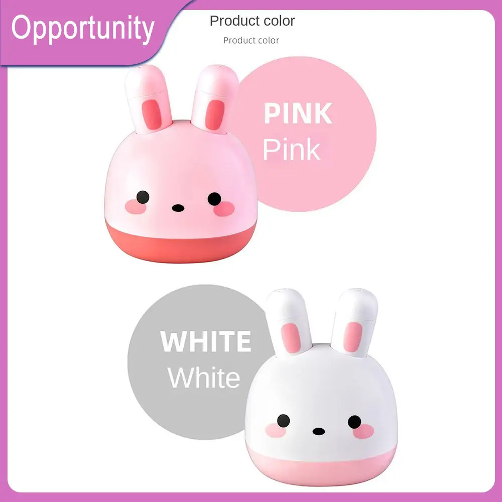 

Pink White Chinese Zodiac Paper Box Hips Tissue Tube Rabbit Year Rabbit Roll Paper Box 19×17.4×14.5cm Dining Room Wear-resistant