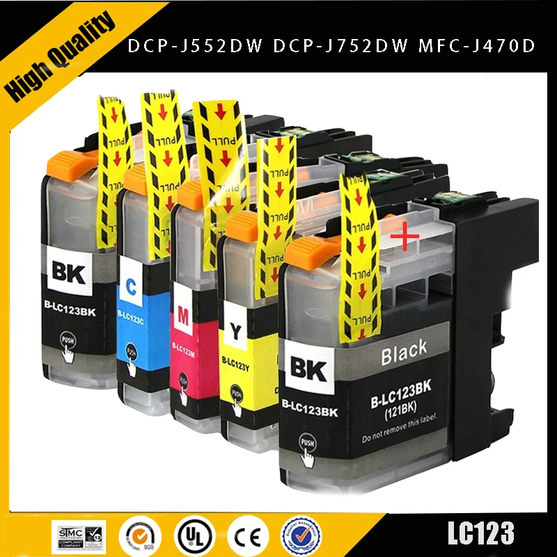 

Картридж для струйного принтера Brother DCP J552DW DCP J752DW MFC J470DW MFC J650DW J172W