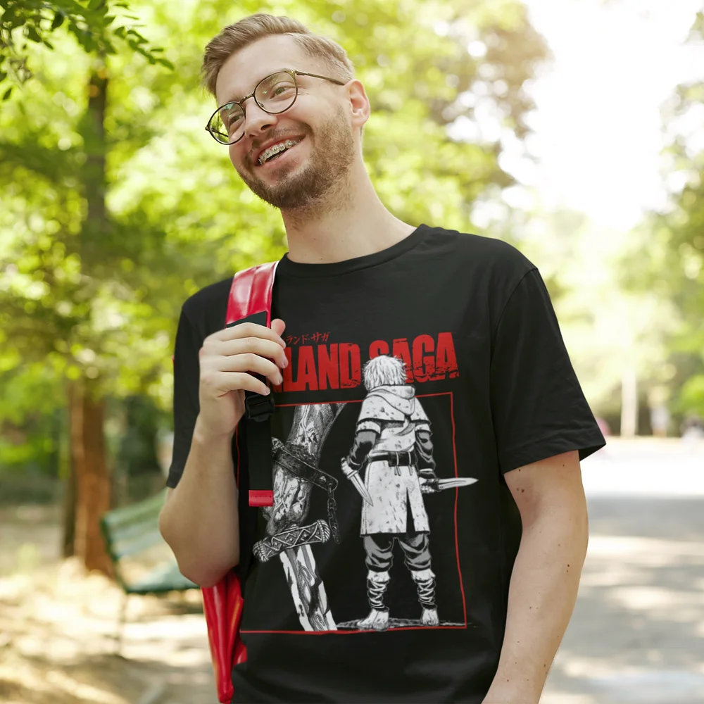 Vinland футболка из аниме Сага