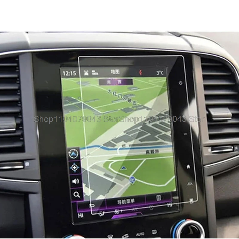 

Защитная пленка из закаленного стекла для Renault Megane 4, мультимедиа Easy 2020, 8,7-дюймовая автомобильная навигационная пленка против царапин