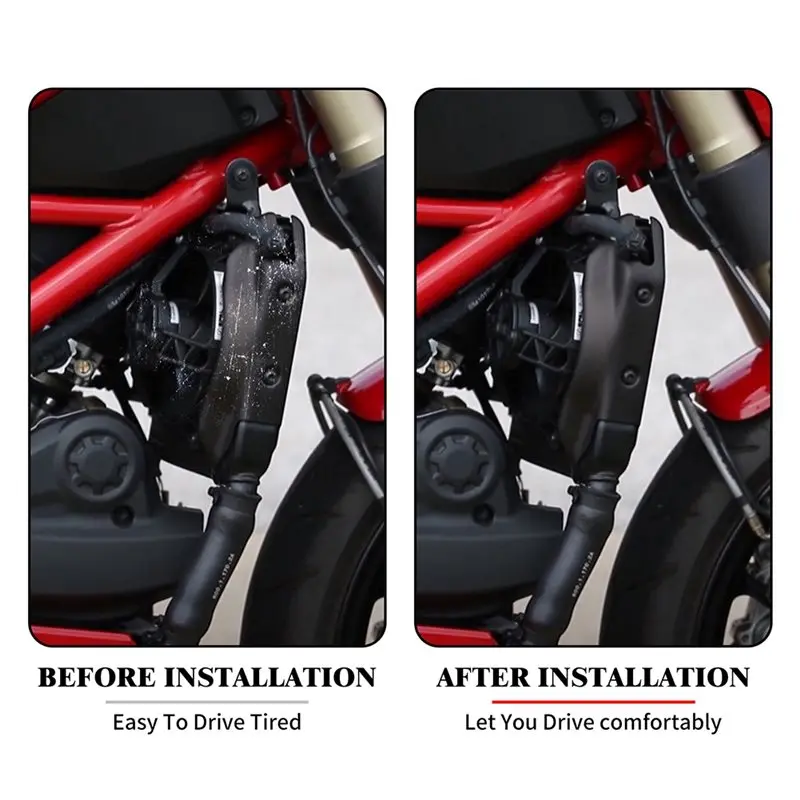 Фото Вентилятор радиатора ABQB для мотоциклов Ducati Hypermotard Street Fighter 821 848 850 936 1098 1100 2012-2017, запчасти для мотоциклов №4
