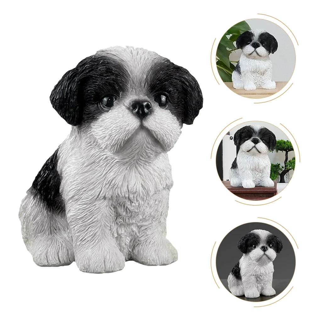 

Ornaments Home Craft Decor Decorations Creative Dog Desktop Adornment Resin Child