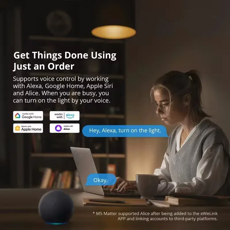 SONOFF M5 Matter Smart Wall Switch Тип 120/86 Дистанционное голосовое управление Смарт-сцена через