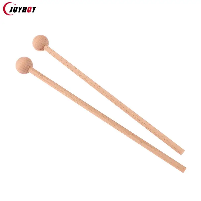 

2Pcs Wood Mallets Percussion Sticks For Energy Chime Xylophone Crow Sound Drumsticks Musical Instrument Parts Accessories