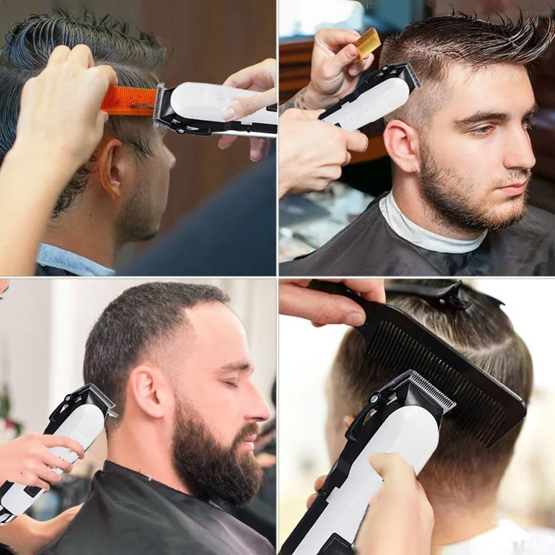 

Fast Charging Hair Trimmer LCD Display Hair Cutting Machine Beard Trimmer Professional Hair Clipper For Men EU Plug