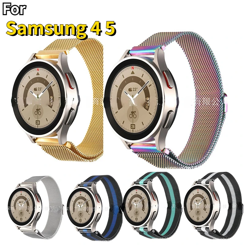 

Mesh Stainless Steel Straps For Samsung Galaxy Watch 4 5