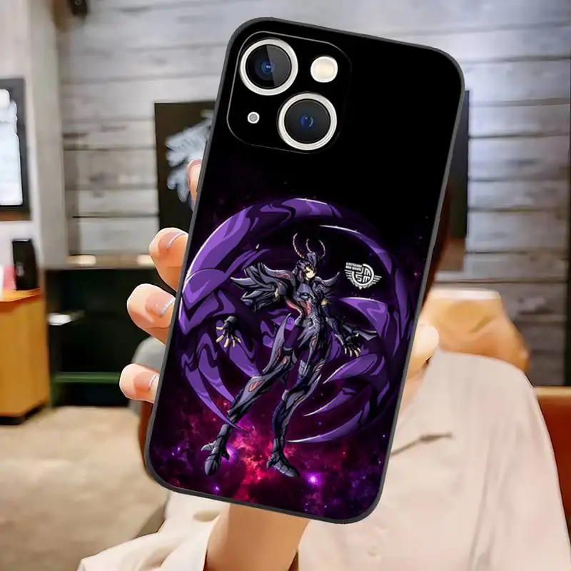 Bandai золотой чехол Saint Seiya для IPhone Apple 11 14 13 12 Pro Max Mini Xs X Xr 7 8 6 6s Plus Se 2020 |