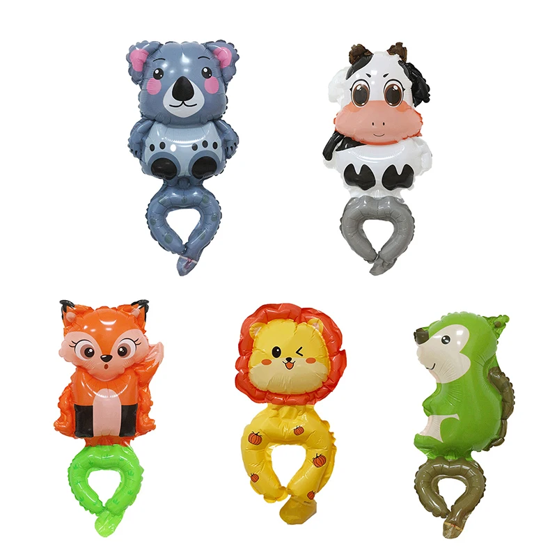 Мультфильм животные воздушные шары 25 шт