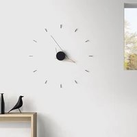 diy wall clock personalized art decorate mute wall decor clock modern design minimalist home creative luxury decoration watch