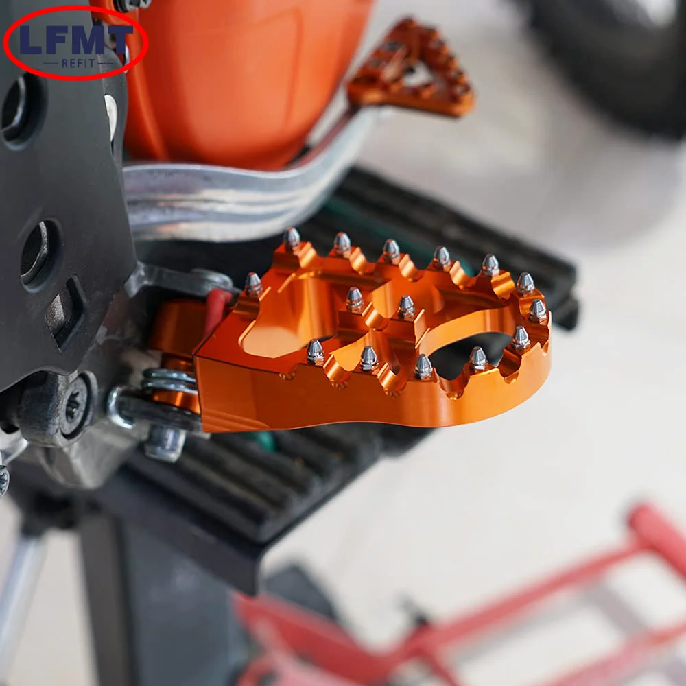 Фото Мотоциклетные CNC 2023 новые колышки, колышки, педали для KTM EXC EXCF SX SXF XC XCF 125 150 250 300 350 450 500-2017 2020 2021 2022 №2