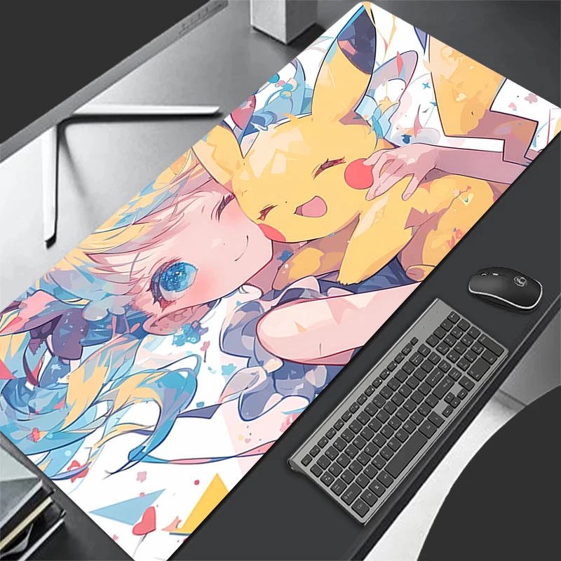 Коврик для мыши P-Pikachu игровые ноутбуки коврик клавиатуры настольный