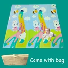 Коврик детский, из пенополиуретана, складной, водонепроницаемый, толщина 1 см