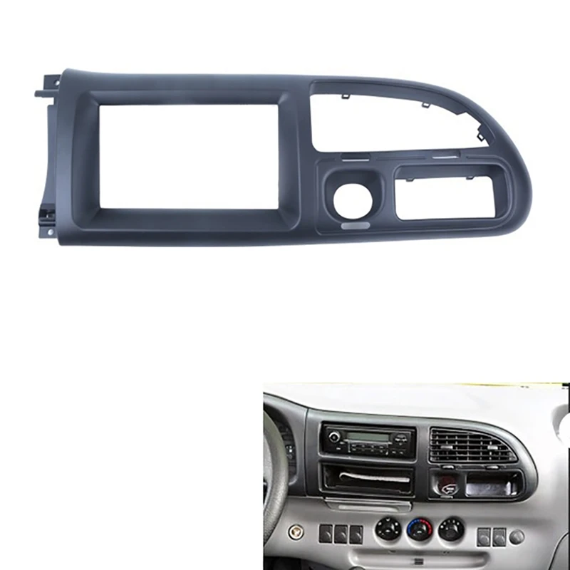 

2Din Car CD Radio Stereo Fascia Panel Frame DVD Frame Panel Adaptor Fitting Kit for Ford Transit 2006-2013