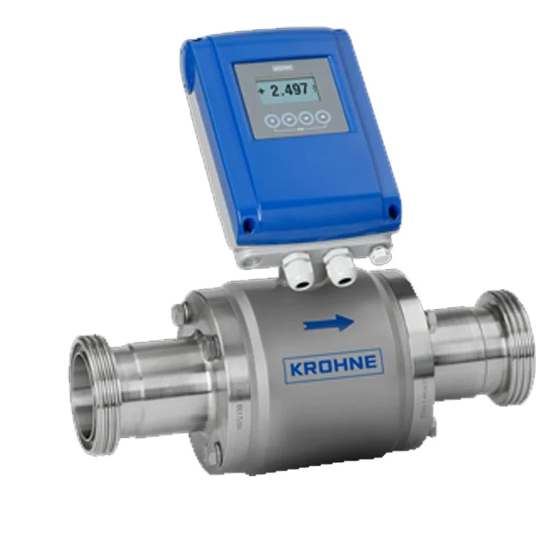 Электромагнитный расходомер KROHNE Магнитный WATERFLUX 3000 IFC300 3300 DN80 Магметр датчик