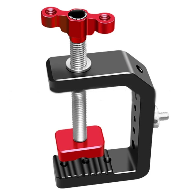 

C Clamp for Desktop Mount Camera Hot Shoe with 1/4” Thread for DSLR Camera