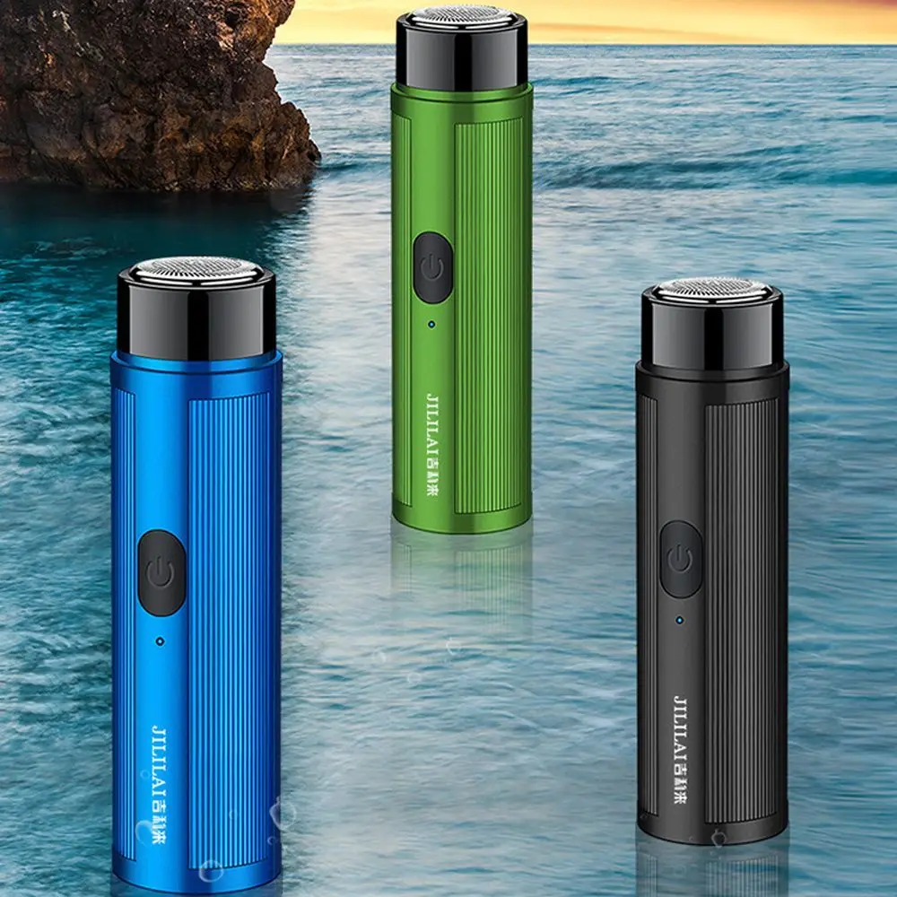 

Portable Fully Automatic Washable Mini Electric Shaver Trimmer Beard Razor