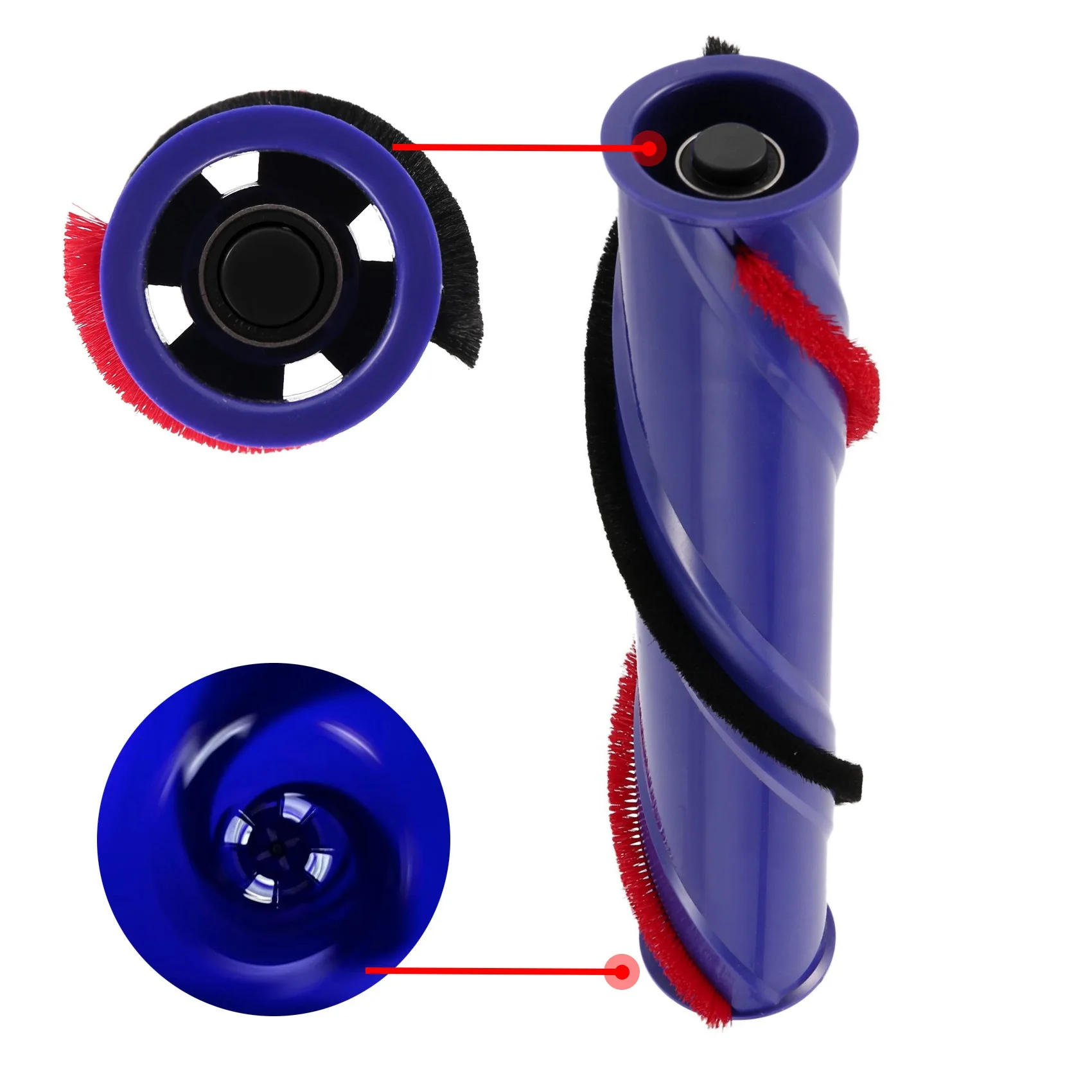 Замена роликовой щетки для Dyson DC59 V6 V7 (V7 dotyczy tylko старого 4-х байонетного пылесоса)