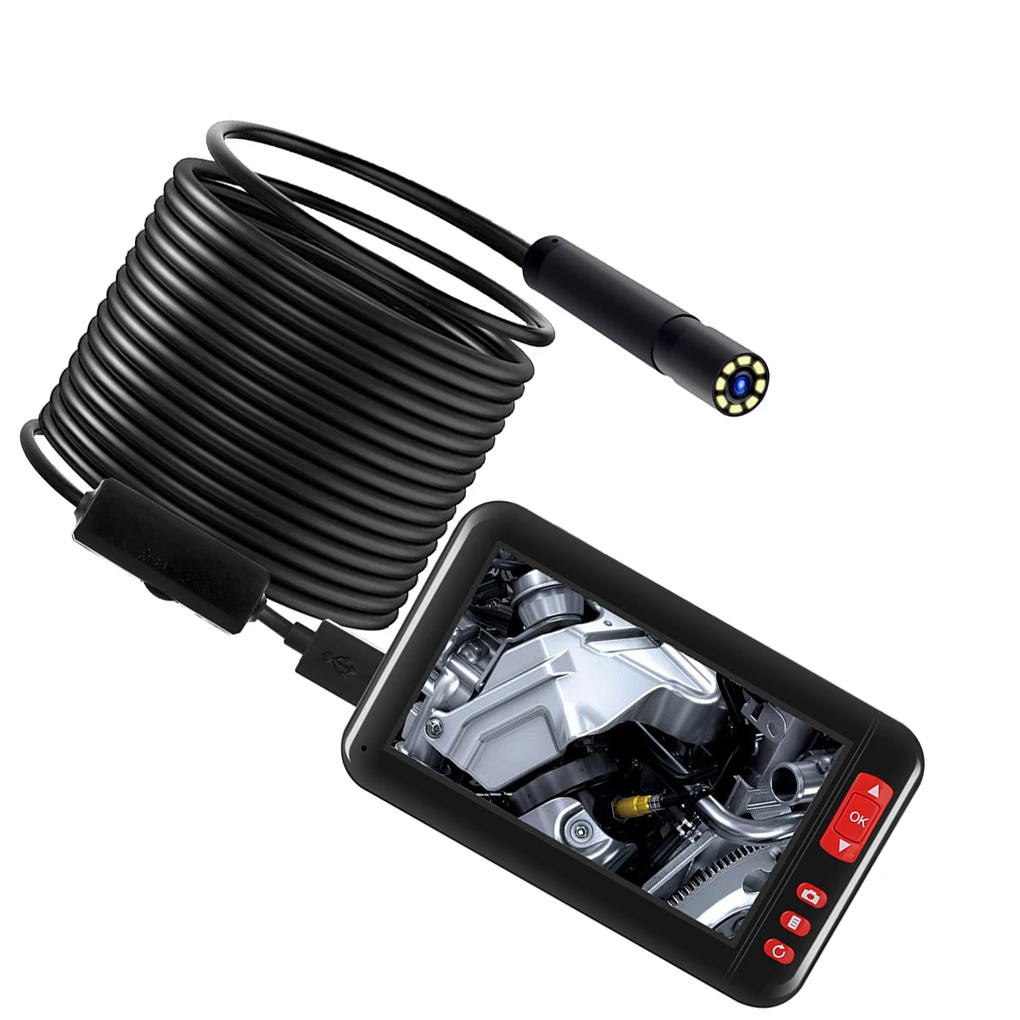 

Tube Scope Pipe Endoscope Compact Size Long-lasting Repairing Inspection Cam Rechargeable Craftsmanship Car Supplies
