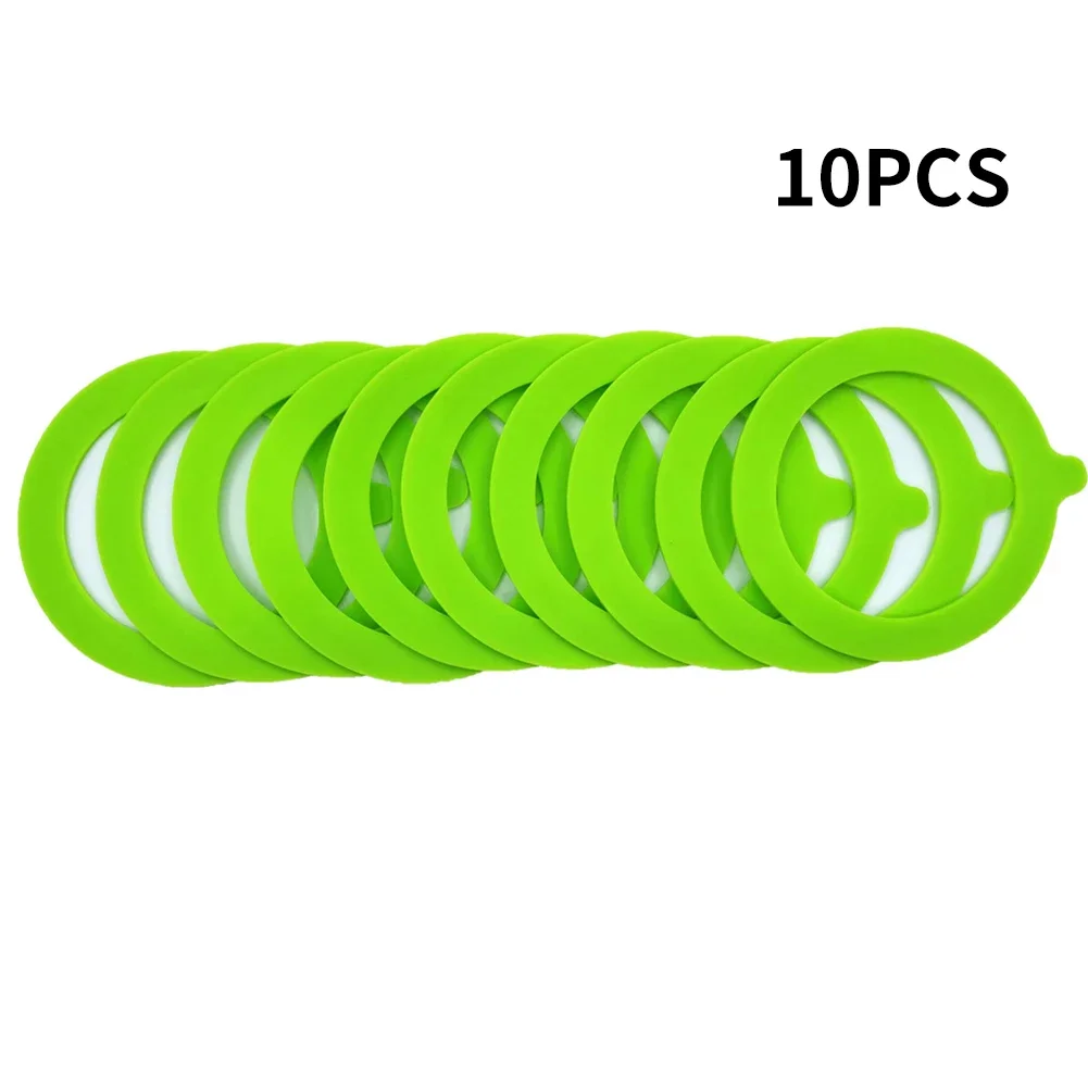 10 шт. силиконовые прокладки для банок сменные герметичные резиновые