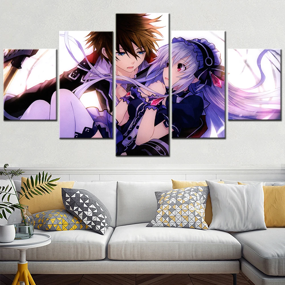 

Fairy Fencer F Game Poster Japanese Anime Artwork Kawaii Room Decor Pictures Home Decoration Interior Paintings for Living Room
