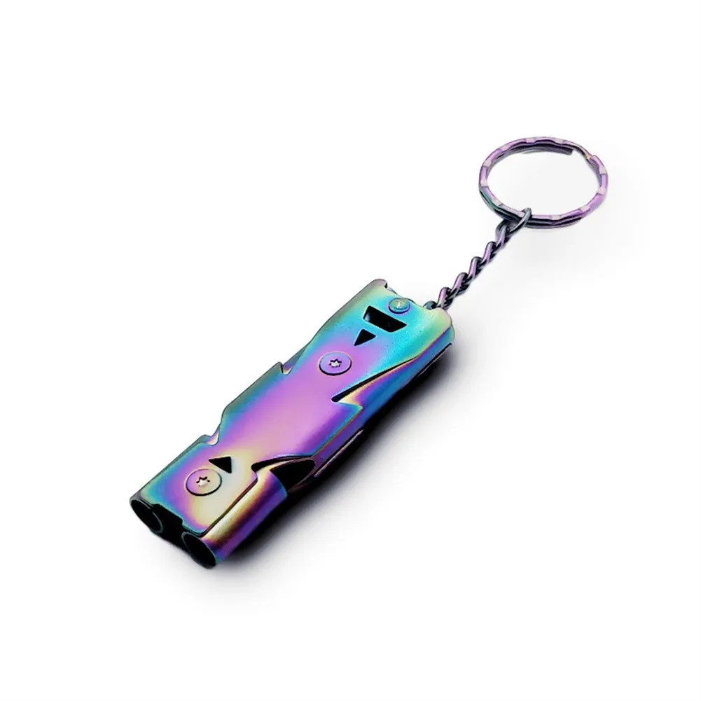 

Double Hole Whistle For Collect Training Pets For Life-saving For Outdoor Survival