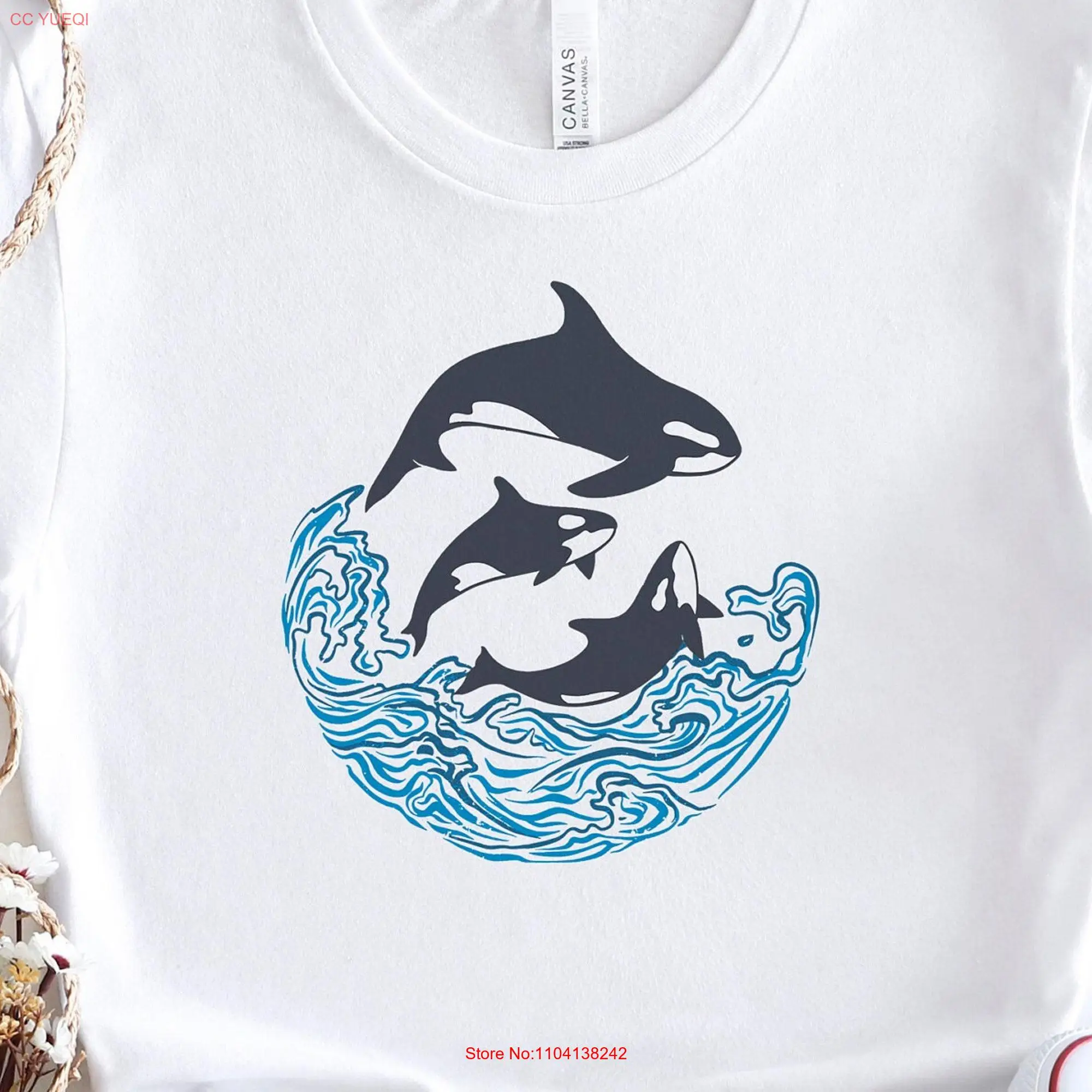 Футболка Orcas для прыжков футболка с изображением орки любителей животных морской