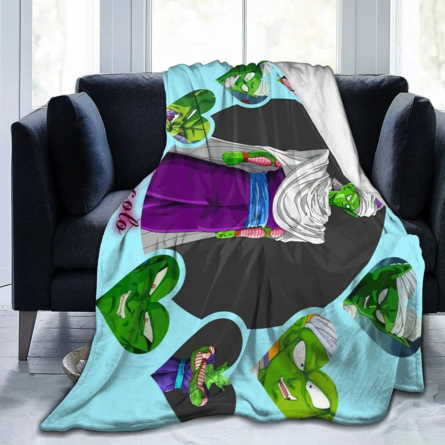 

Piccolo Daimao Fluffy Soft and Comfortable Blanket, Anime Warm Embrace of Sympathy
