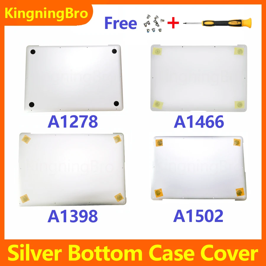 Новый нижний корпус крышка аккумулятора с винтовой отверткой для MacBook Pro Air 13