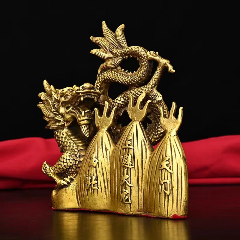 Медный огнеупорный дракон кухонные принадлежности огнезащитный Tianmen