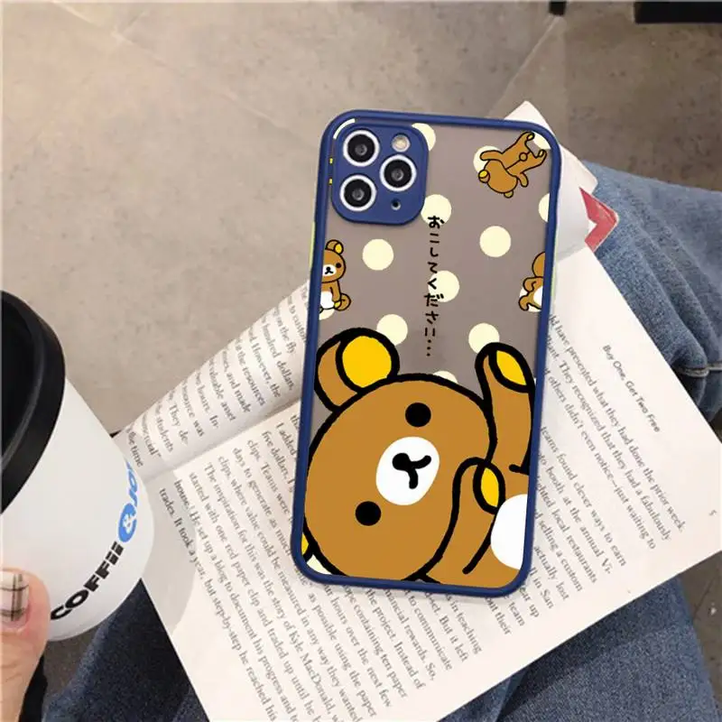 Милый прозрачный матовый чехол TOPLBPCS для iPhone X XR XS 7 8 Plus 11 12 13 pro MAX 13mini - купить по