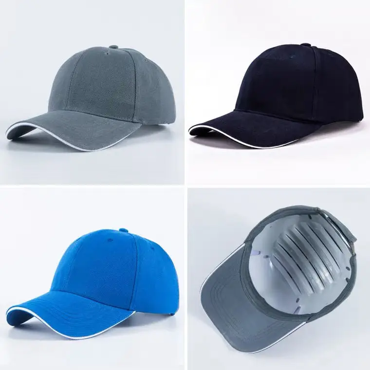 

Lightweight Type Crash Cap Factory Anti-Collision Hat Worker Labor Protection Protective Hat Spring And Summer Peaked Baseball C