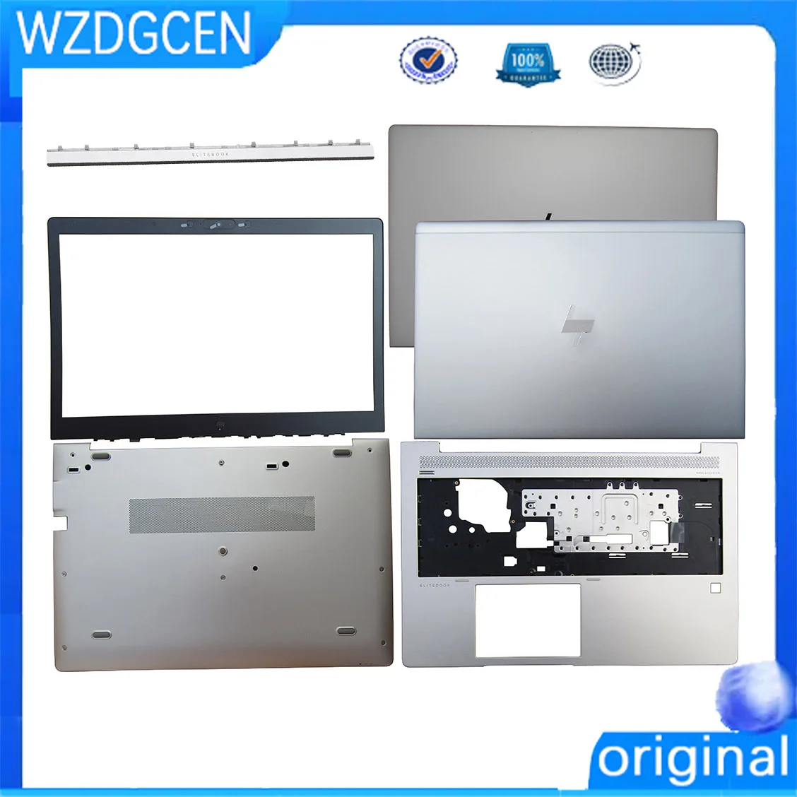 

Used/Orig For HP Elitebook 850 G6 755-G6 LCD Back Lid Top Case Cover Front Bezel Bottom Shell Palmrest Keyboard Housing
