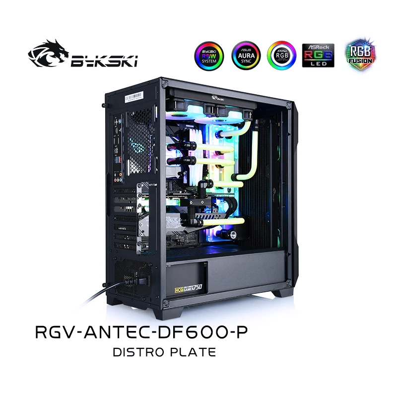 

Чехол Bykski Distro Plate для PHANTEKS MG-NE620Q, радиатор 360 радиатора с радиатором, раствор водяного охлаждения, синхронизация RGB 12 В/5 В