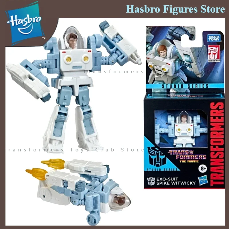 В наличии HASBRO Transformers The Movie Studio Series Core Class Exo-Suit Spike Witwicky Фигурка Модель Хобби