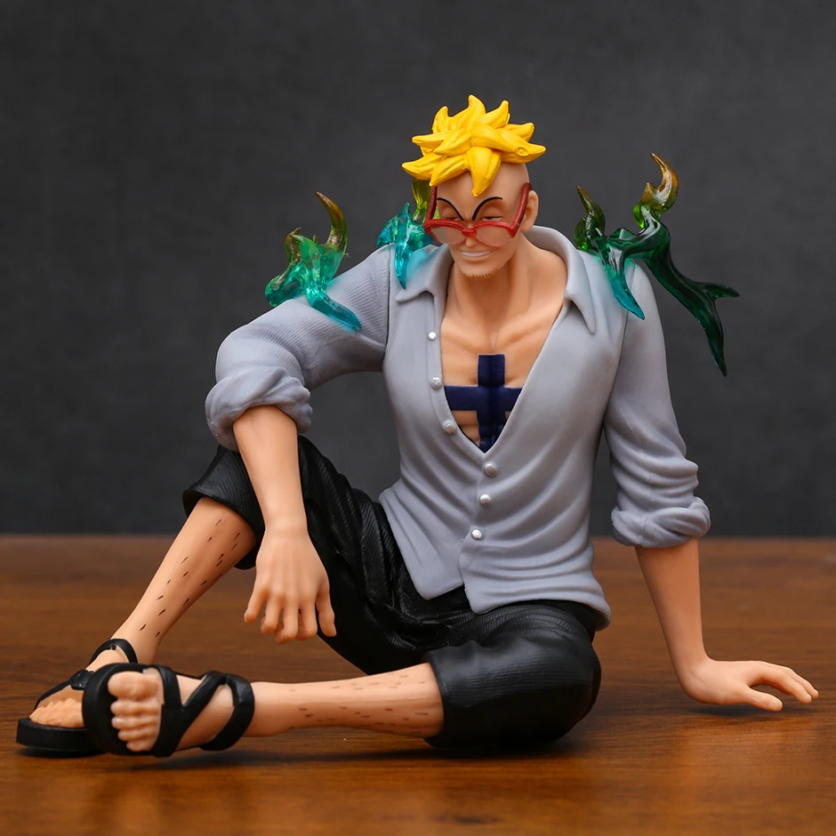 

One Piece Marco Casual Ver PVC Figure Anime Figurine Model Toy Doll Gift