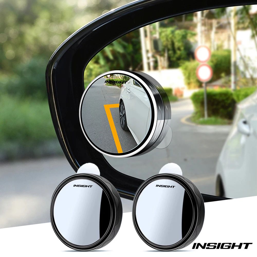 

for honda insight 2pcs car sucker mirror Small blind spot mirror accesorios