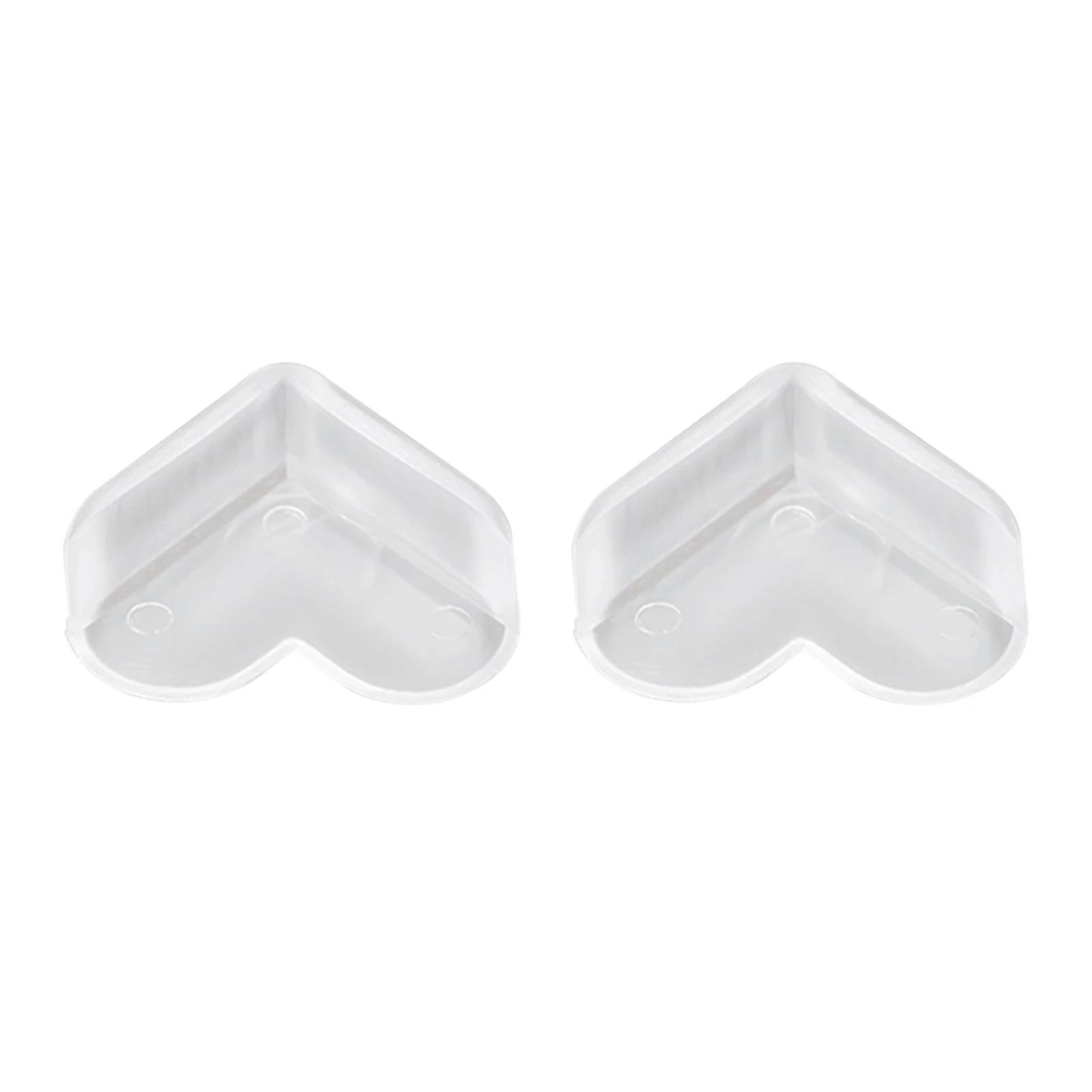 

4Pcs Love Heart Shape Child Safety Corner Protector Soft PVC Desk Table Guard Edge Protection Cover Safe Cushion Adhesive Tablet