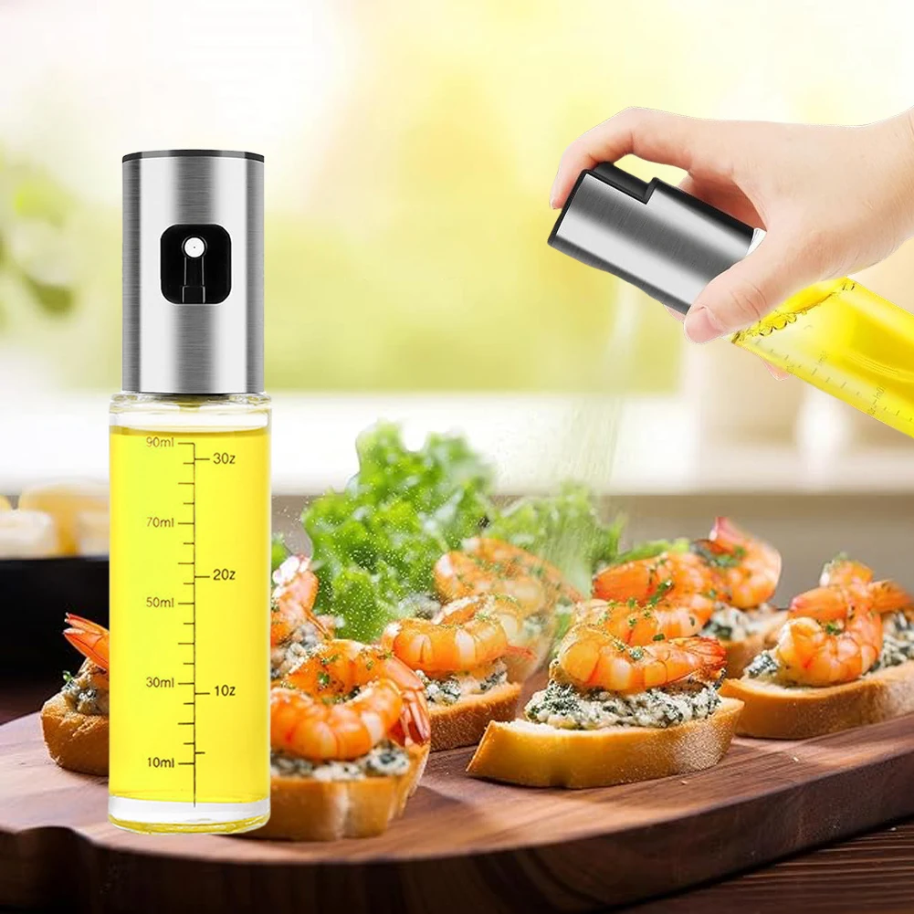 1/2 шт. 100 мл телефон с воронкой и щеткой распылитель оливкового масла для выпечки