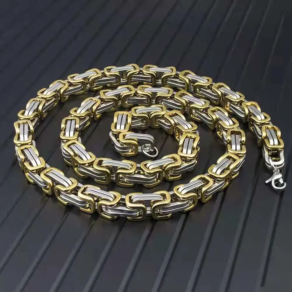 Ожерелье браслет для часов никогда не выцветает хип-хоп роскошная нержавеющая