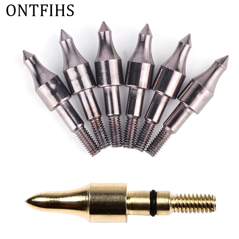 12 шт. наконечник стрелы для полевой точки стандартный винт Вставка наконечники