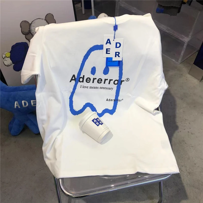 

2022ss Ader Error T shirt Men Women 1:1 High Quality Embroidered Z stitch Logo Adererror Tee ADER Tops Short Sleeve