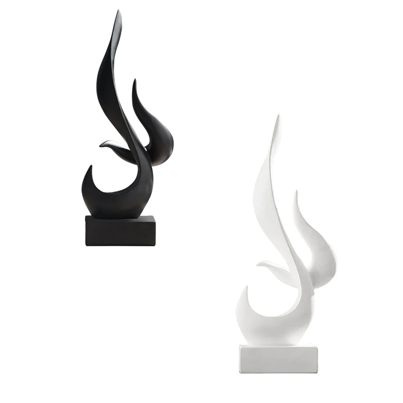 

Abstract Sculpture Creative Statuette Living Room TV Stand Modern Statue Abstract Statuette Home Decoration Office