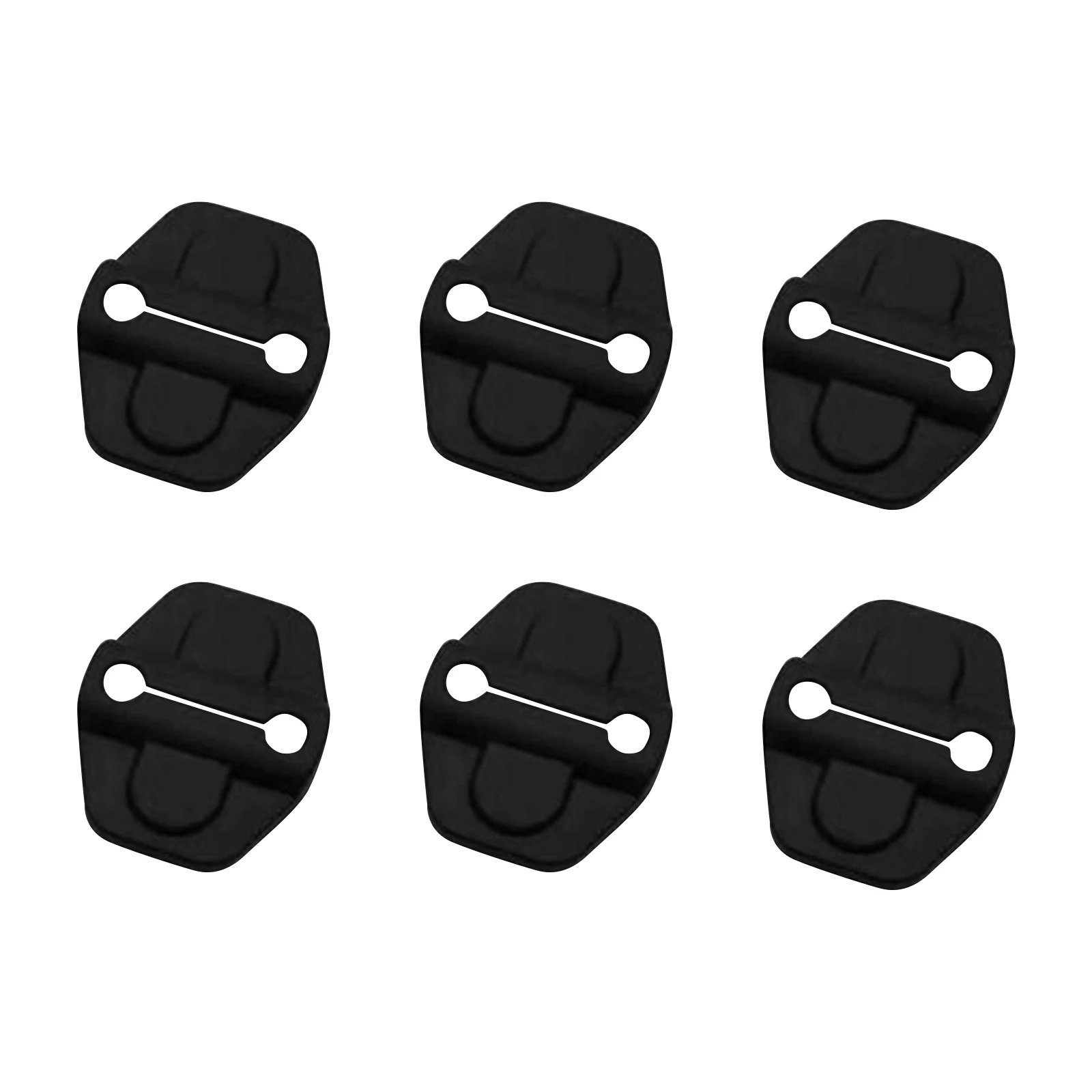 

Черные автомобильные аксессуары, легкая установка, крышка внешнего дверного замка, защитная отделка, автомобильная Пряжка, декоративные де...